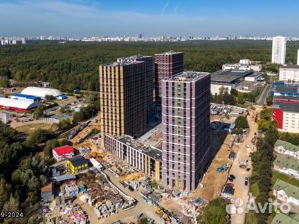 Ход строительства ЖК «Parkside» 3 квартал 2024